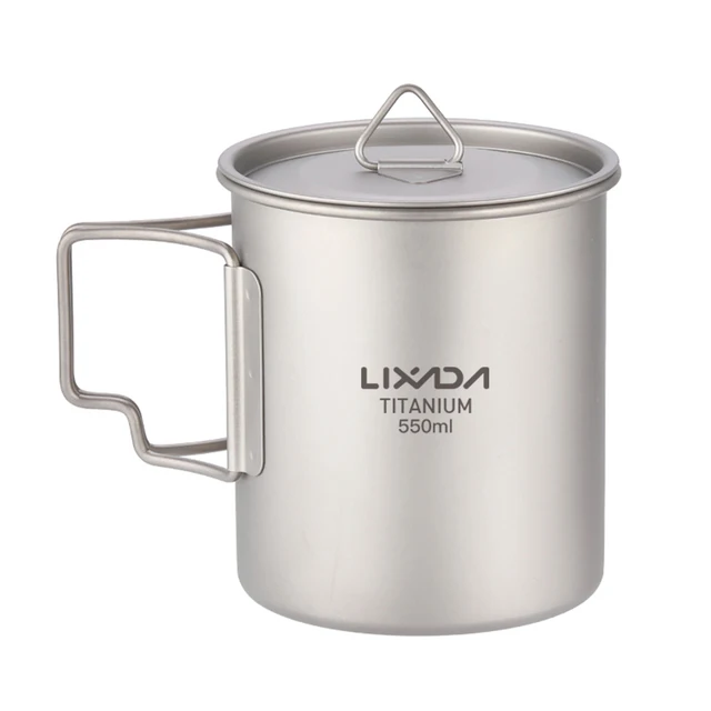 Lightweight Titanium Water Cup 550ml