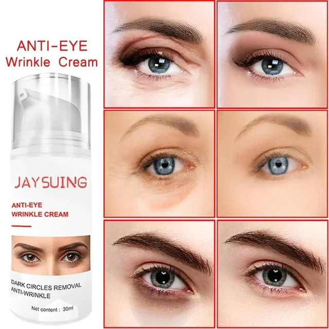 Instant Eye Bag Removal Cream Collagen Anti-Wrinkle Firming Skin Fade Fine Lines Anti Dark Circle Puffiness Brighten Eye Care