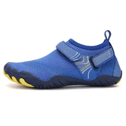 Children's Aqua Barefoot Water Shoes - Lightweight, Non - Slip Summer Beach Sneakers - 32 (A021KID - Sapphire)