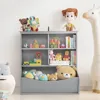 Kids'Toy Storage Organizer,Open Storage Cubby, Multifunctional Book Cabinet/ Shelf for Nursery,Playroom,Closet,Home Toy Bookcase 1