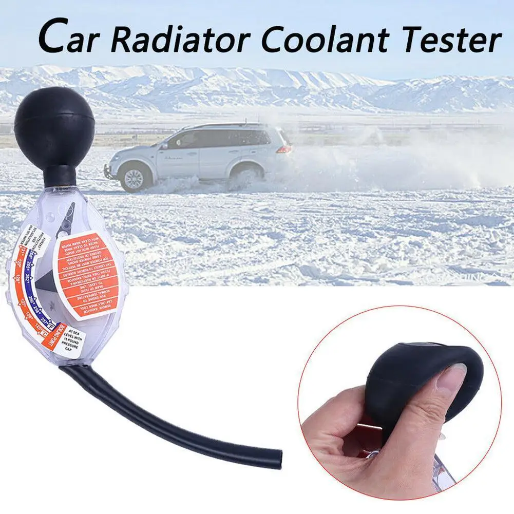 1Pc High Accuracy Dial Car Radiator Coolant Tester Antifreeze Coolant Tester Tool Auto Replacement Parts Cooling System coolant replacement tool