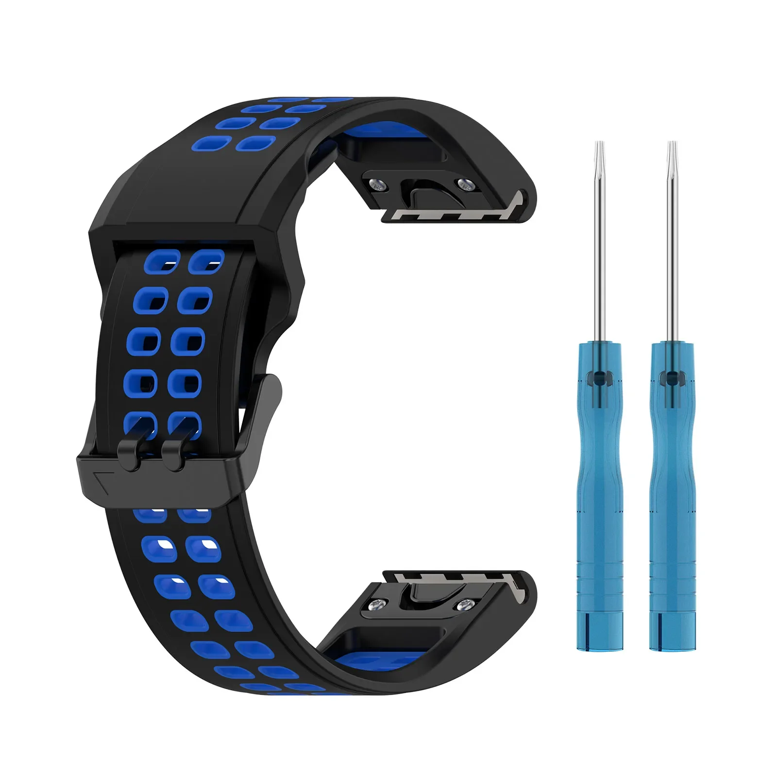 Premium QuickFit Silicone Watch Strap - Customizable Fit