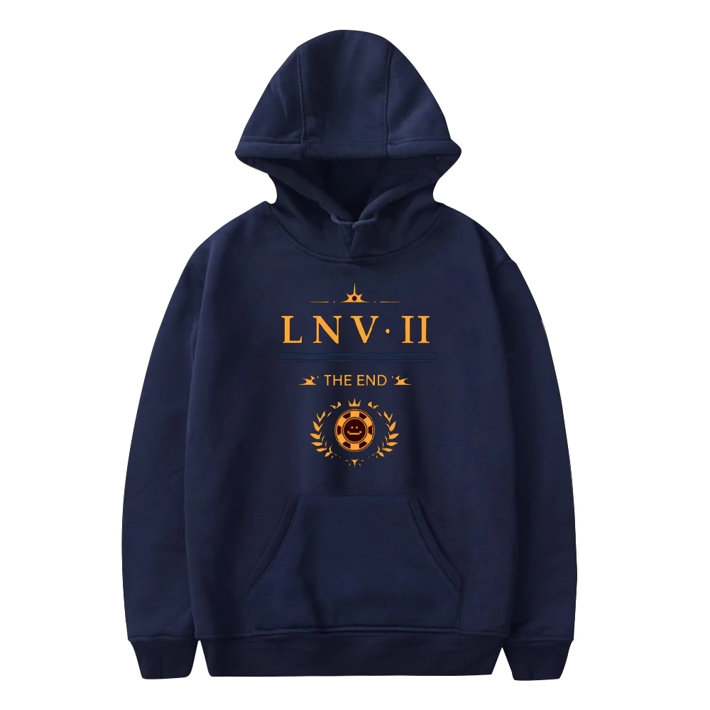 Quackity The End of Las Nevadas Hoodie Long Sleeve Sweatshirt Women Men Hooded Sweatshirt Casual Style Couple Clothes