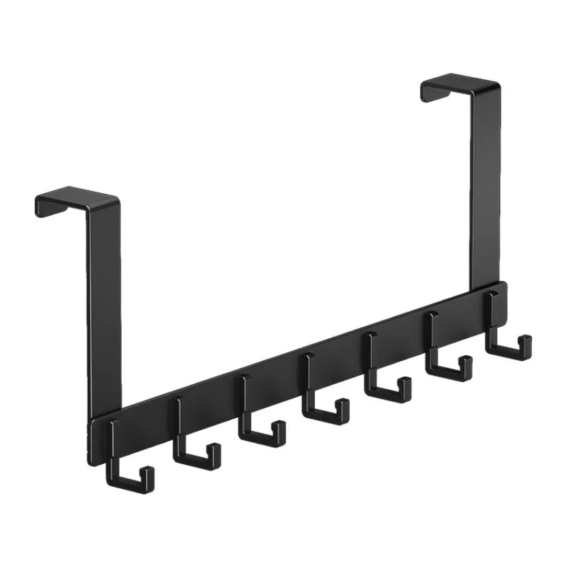 Door Hook Hooks Over The Door 6 Hooks Clothes Coat Hat Towal Hanger Bathroom Organizer Rack