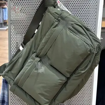 أنيقة عارضة متعددة جيب رسول حقائب للنساء أزياء النايلون حقيبة يد حقيبة كتف السيدات كبيرة السفر حقيبة تسوق المحفظة 3