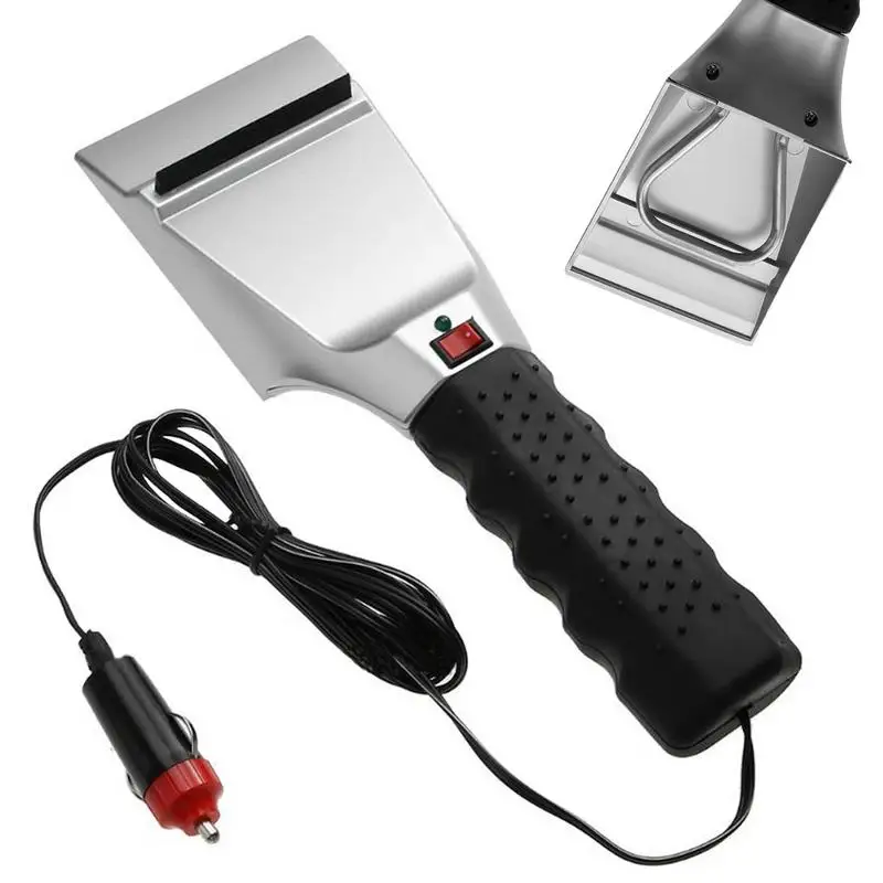 

Windshield Snow Scraper Multi-Functional Durable Heated Ice Scraper Indestructible Ice Scrapers For Car Windshield With Sturdy