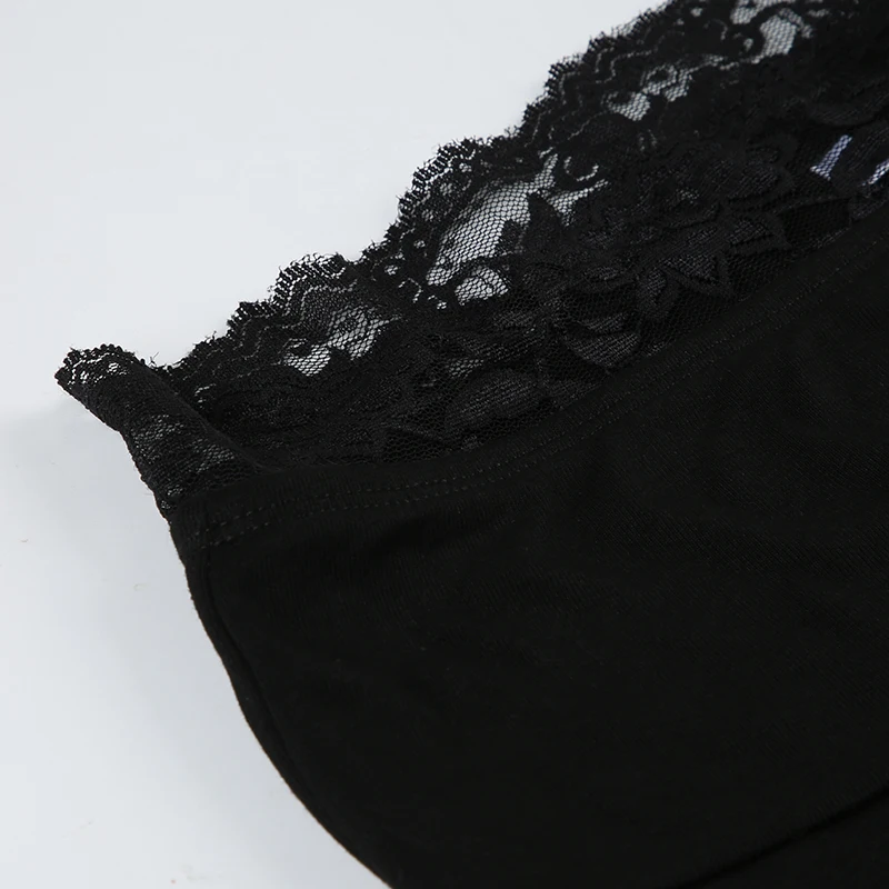 Solid Lace Trim High Waist Flared Pants Hotsweet Y2k Women s Trendy Basic Fashion Trousers Casual