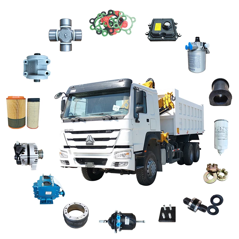 

Запчасти для самосвала Sinotruck Howo 371 375