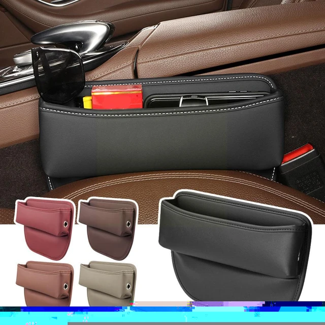 Car Accessories Console Side Seat Gap Filler Front Seat Organizer For Phone  Key