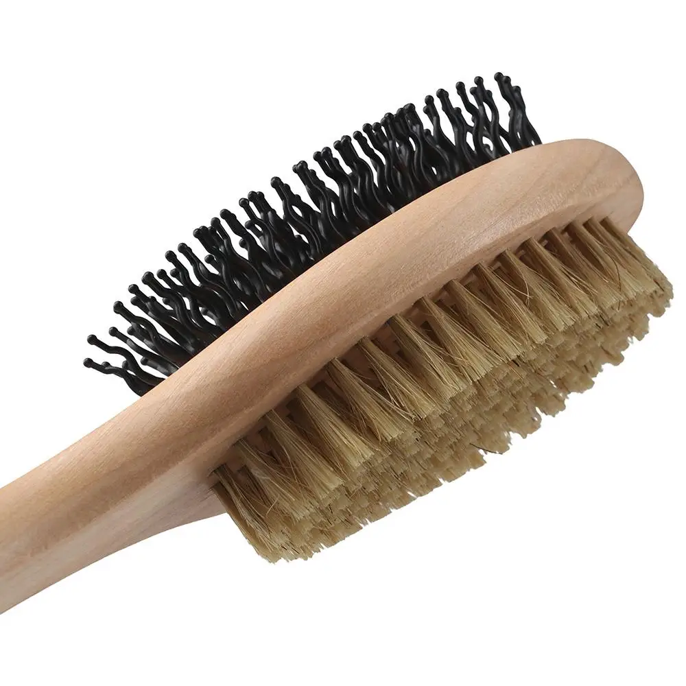강아지 강모 브러시, 강아지 핀 브러시, 인체공학적 핸들, 잡기 쉬움, 슬리커 브러시, 롱 핀 브러시, 개 그루밍 브러시