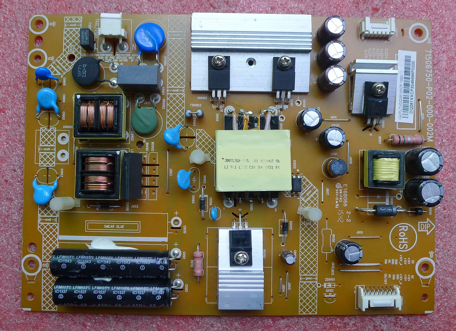 42PFL1840/T3 42PFL1643 715G6750-P02-000-002M