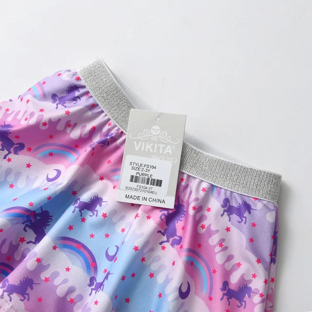 Manyakai Bambina Leggings Sirena Metallico Pantaloni Danza Moderna Brillante Leggings Sport Disco Jazz Hip Hop Ginnastica Costume Spettacolo Anni Argento 2-3 Anni - Foto 5