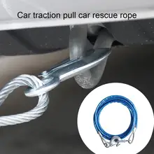 

Tow Ropes Heavy Duty Durable Steel Wire Car Emergency Towing Rope for Car