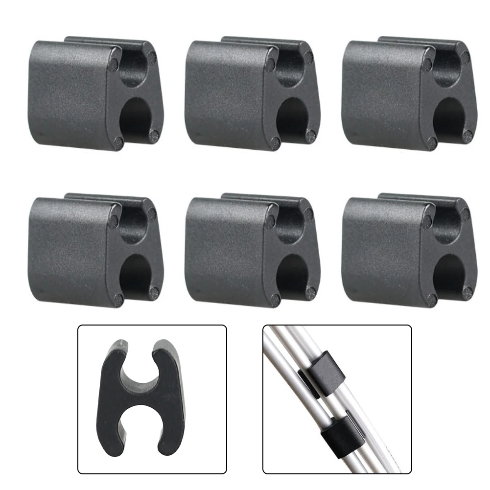 6pcs 자전거 케이블 관리 클립 키트 나일론 브레이크 및 시프트 와이어 하네스 고정 장치 14x8x3cm 허브 오일 파이프 바인딩 고정 장치