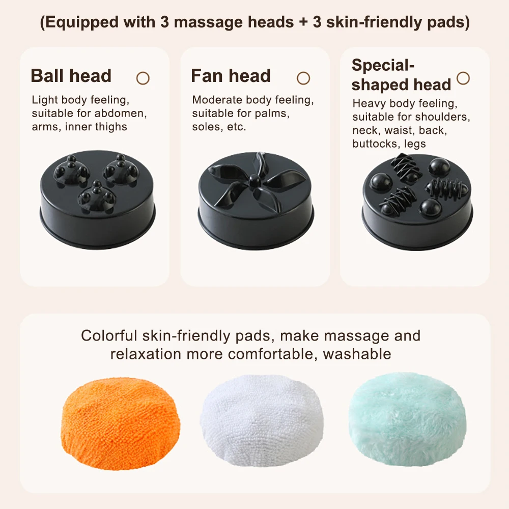 Electric Anti-Cellulite Massager Vibration Fat Slimming Body Shaping Massage Instrument Relaxing Muscle Back Neck Weight Loss