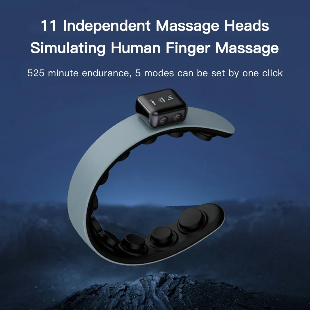 

Electric Vibration Massager for Head Scalp Massager Neck Acupoint Relax Acupressure Stress Relief Migraine Headache Therapeutic