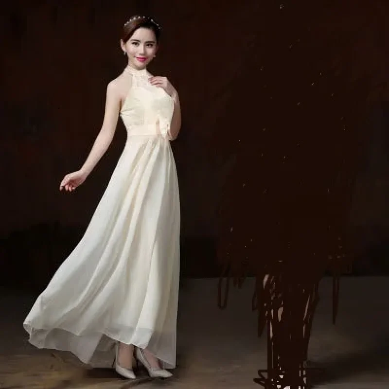 Spring Summer Purple Pink Light Champage Bridesmaid Dresses Women Graduation Vestido Prom Gown Girl Cheap Wedding Party Dress