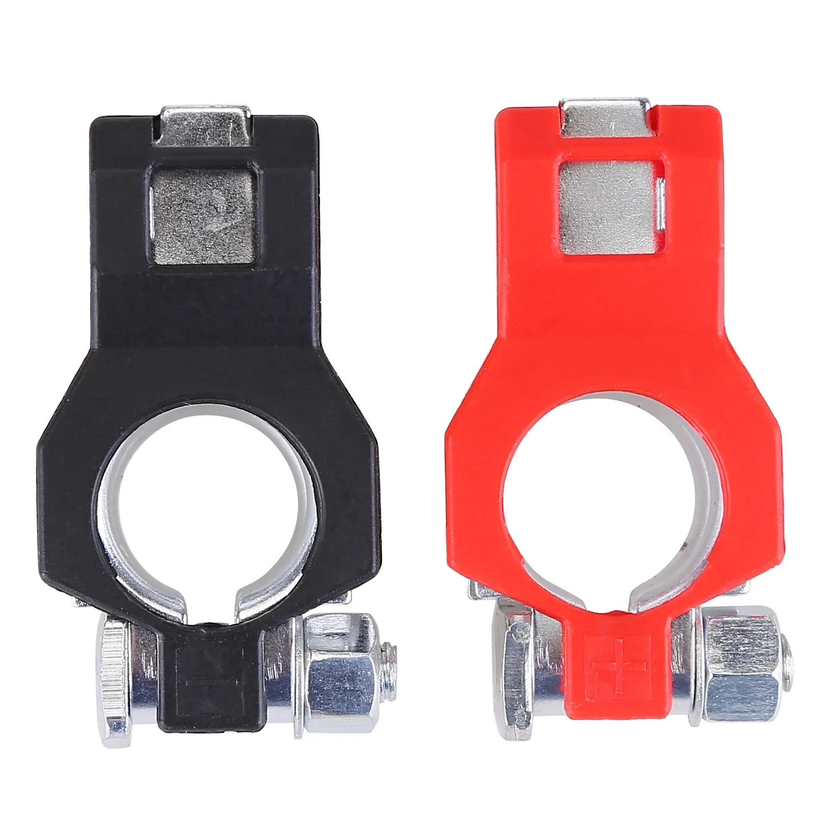 Metal Car Battery Terminal Clamp Connectors for 12V Vehicles