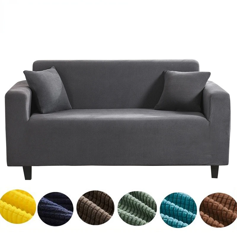 

Sofa Cover Tight Wrap All-inclusive Slip-resistant Stretch Elastic Sofa Towel Single/Two/Three/Four-seater