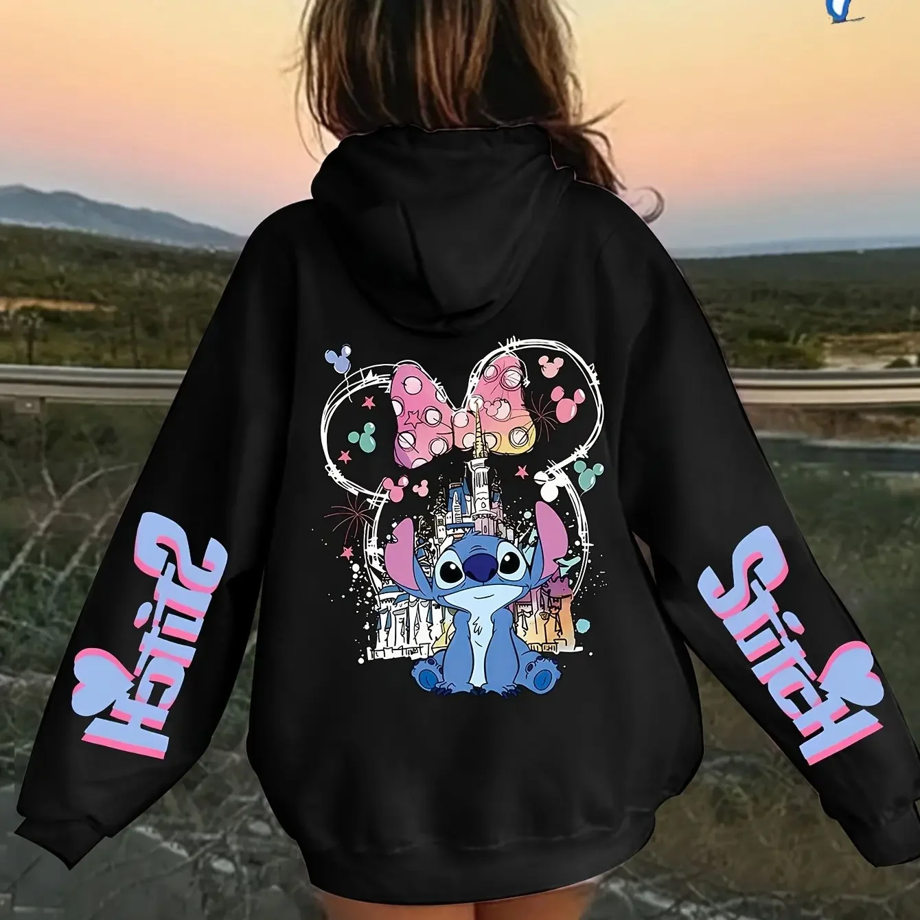 Stitch Cartoon Kids Hoodie 2