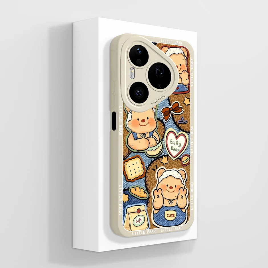 Cartoon Panda Star Portable Soft Minimalist Phone Case Cover