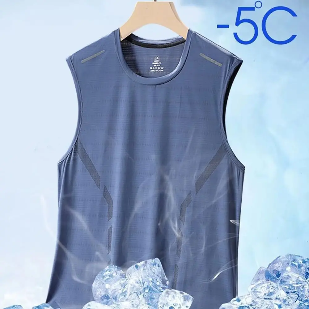 내구성이 뛰어난 스판덱스 남성용 Shapewear 바디 셰이퍼 민소매 압축 조끼 배꼽 컨트롤 속건성 셔츠