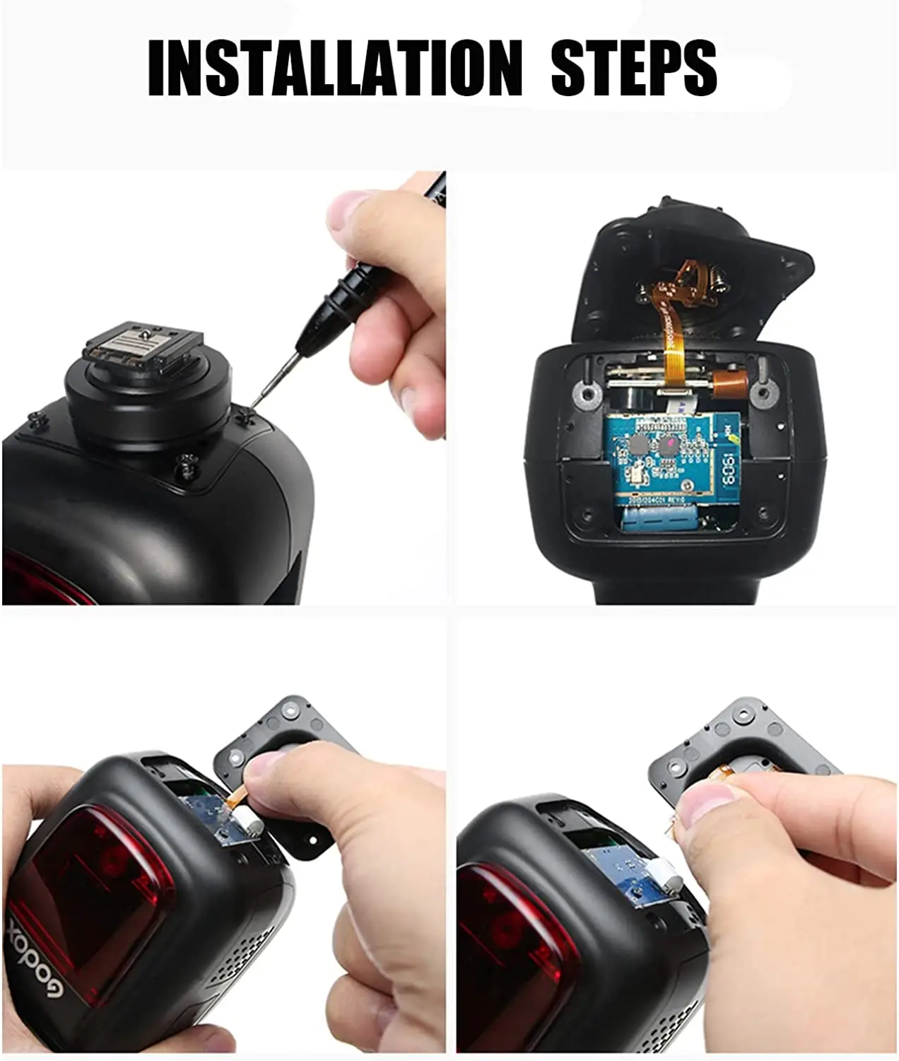 Description Picture 6 of itemGodox V860III-S Hot Shoe Mounting Foot Fix Compatible for Godox V860III-S Speedlite Flash Repair Parts V860III-S Hot Shoe