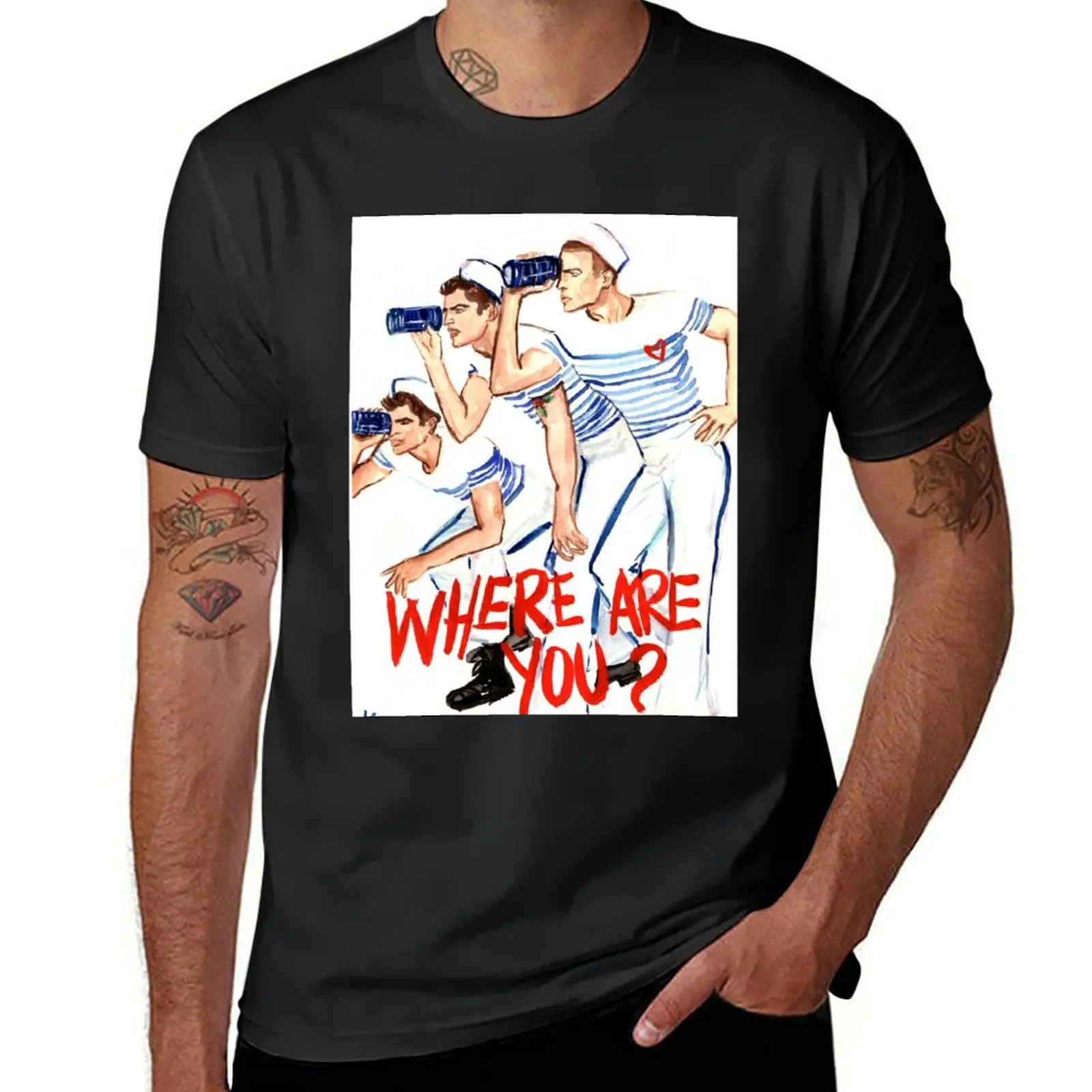 Sailors T-Shirt hippie clothes customs design your own men clothes