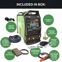 TIG 200 DV 110/220 Dual Voltage 200 Amp PULSE ACDC Welder Color Coded Controls Are Easy To Identify and Understand 2