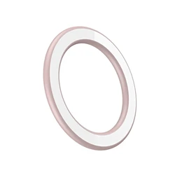 MagSafe Magnetic Ring Holder with Adhesive Strong Magnet for Wall Mounts and Mobile Devices (Pink)
