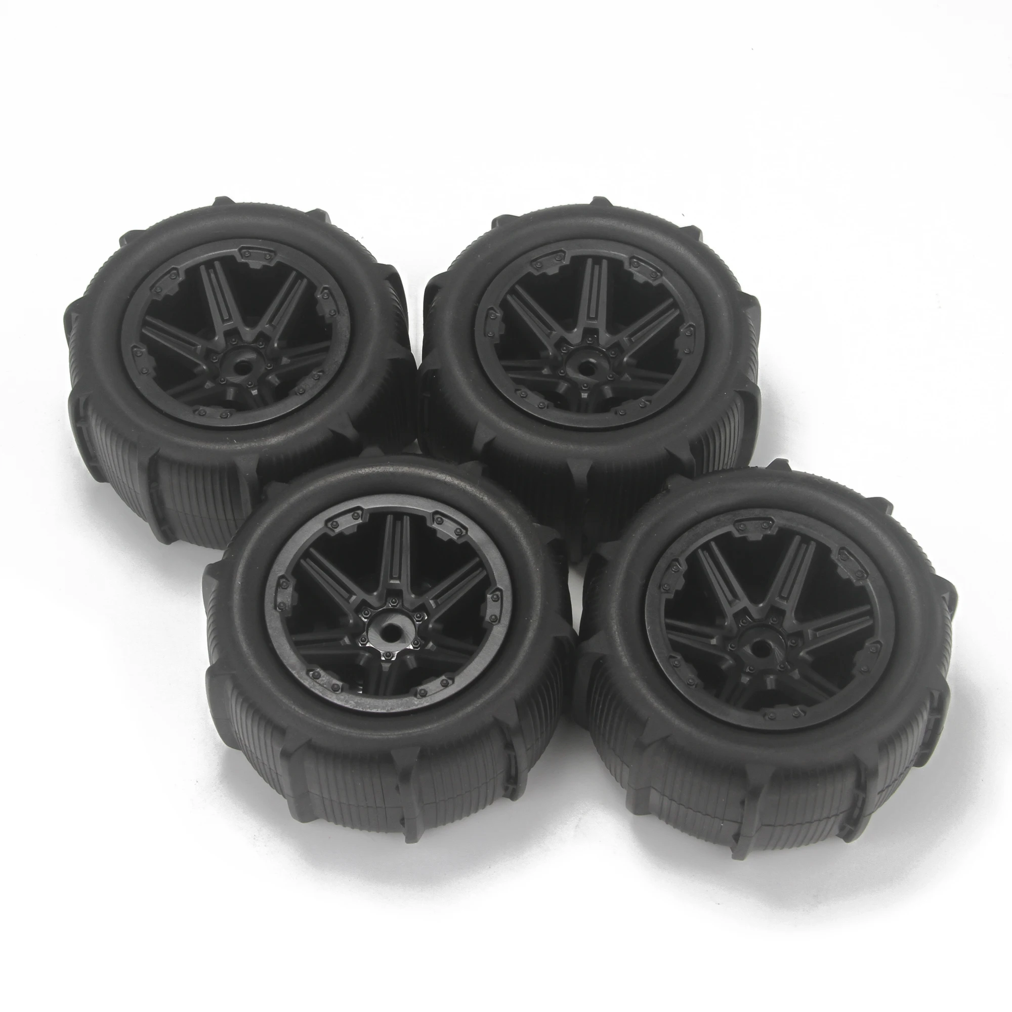 4 Pneus NEEBRC 85mm Buggy RC Hexagonaux 12mm pour WLTOYS MJX HBX SCY
