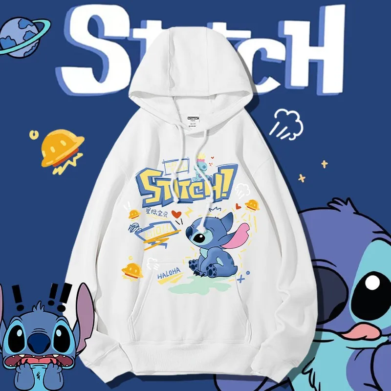 

Stitch Stitch Co-named Male Hoodie Fall Disney Animation Surrounding Stitch Stitch Printed Hooded Coat