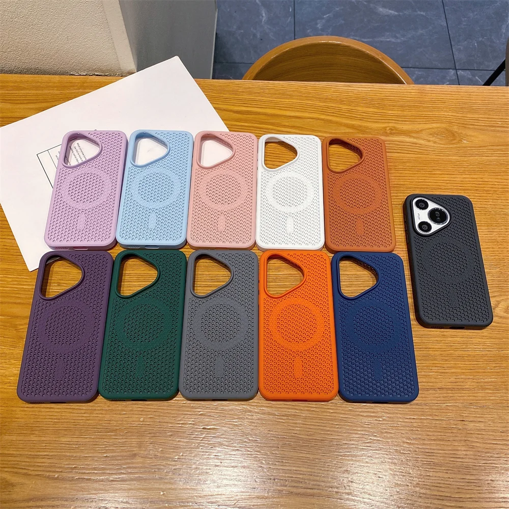 Magnetic Heat Dissipation Breathable Mesh Case
