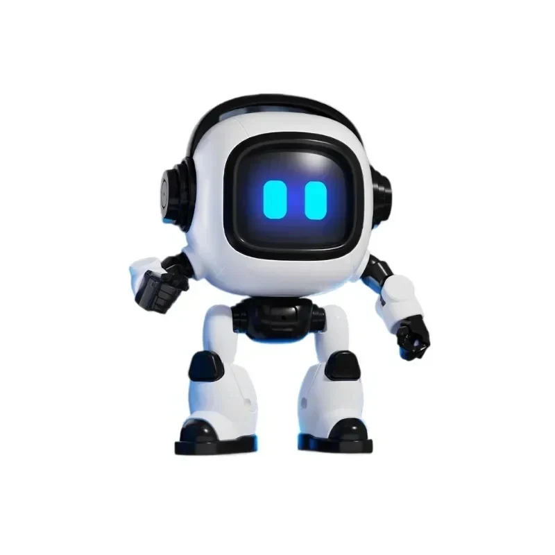 Robot da Tavolo Interattivo con Riconoscimento Vocale AI, Compagno Parlante, Gioco Educativo, Robot Giocattolo per Ragazzi e Ragazze, Regalo - immagine 6