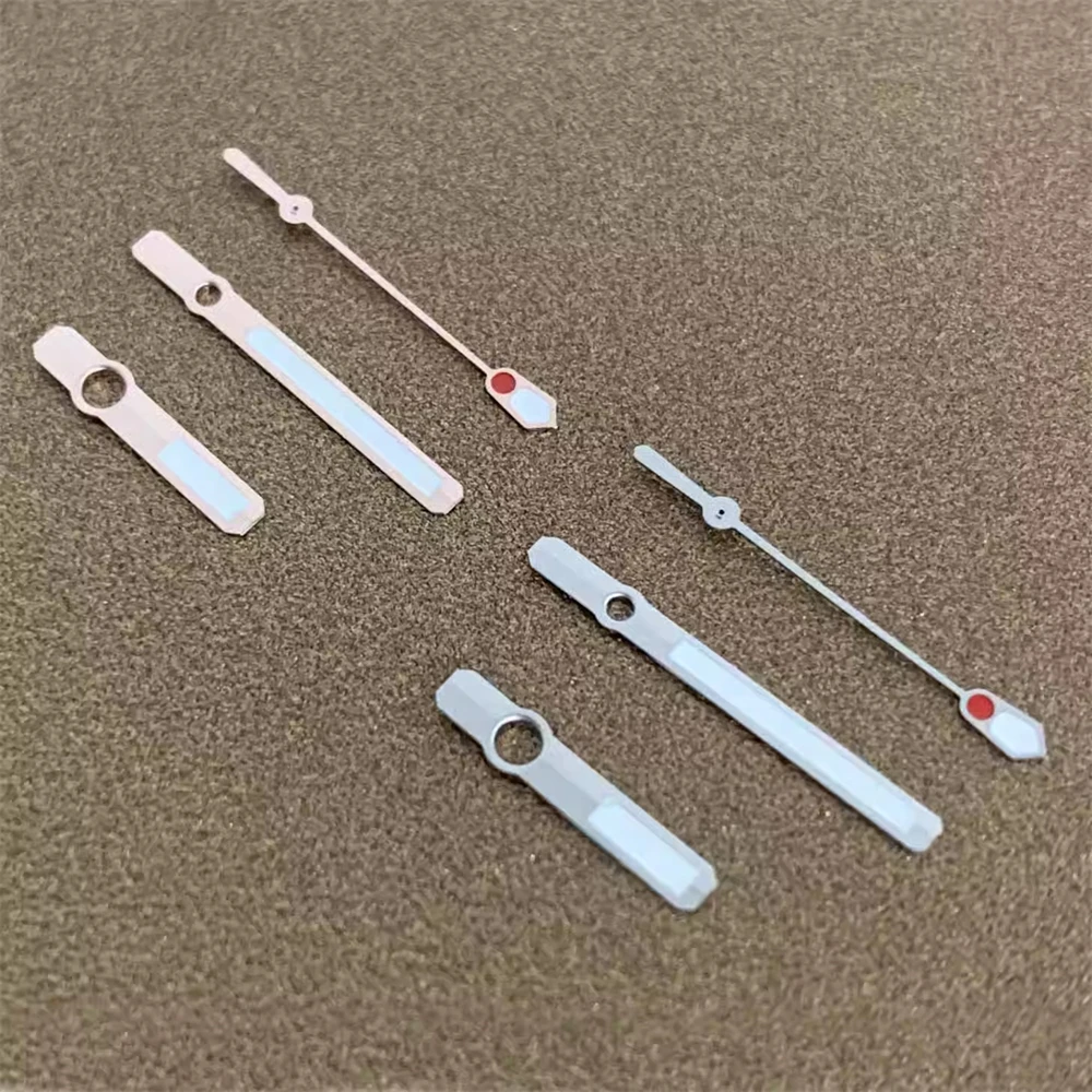 

Rose gold watch needle suitable for NH35 NH36 4R 7S movement green luminescent watch accessory pointer