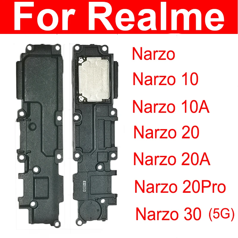 Per Oppo Realme Narzo 30 Narzo 30 5G Narzo 10 10A 20 20A 20 Pro Altoparlante Buzzer Altoparlante Più Forte Suono Interno Cicalino Parti
