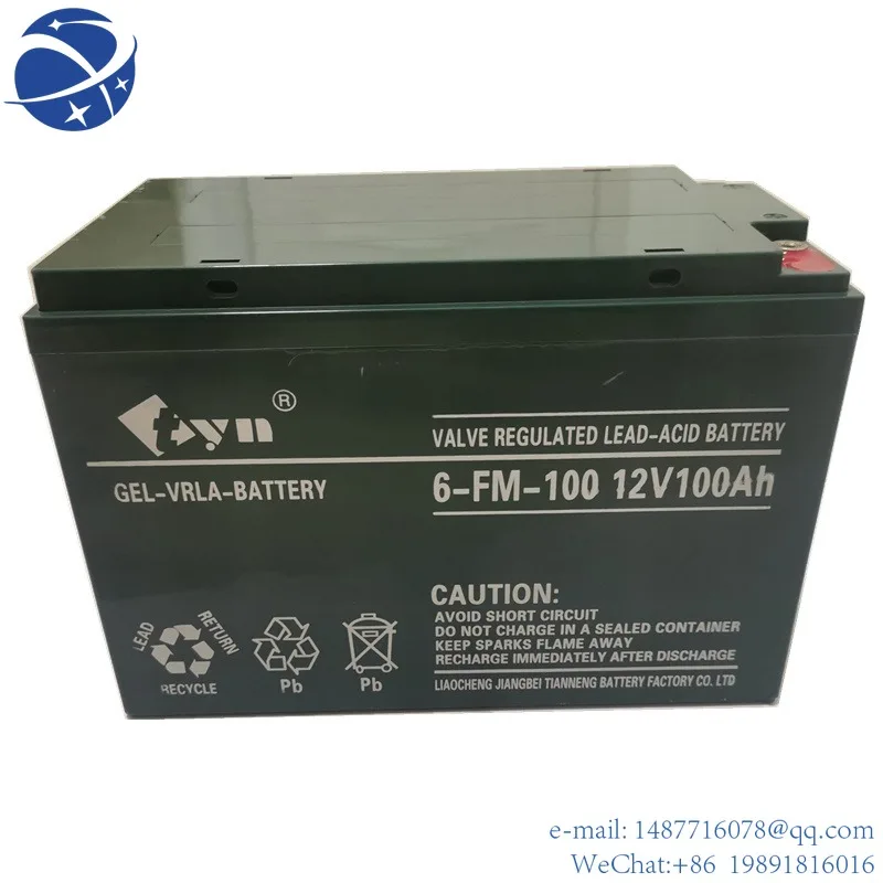 

YYHC AGM GEL Lithium battery Deep Cycle Sealed Lead Acid 6V 12V 48v 200AH 250AH Solar Battery