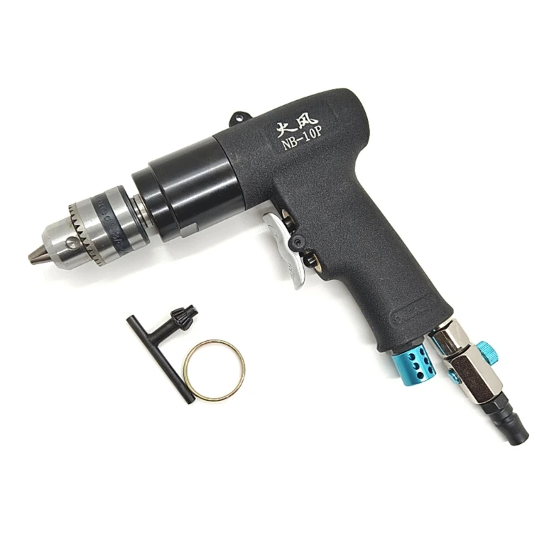 

Air Screwdriver 1/4 Inch Industrial Pneumatic Screwdriver Impact Driver Tool Self Locking Chuck Drilling Diameter 10mm