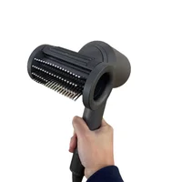 For Dyson Supersonic HD01 HD02 HD03 HD04 HD08 HD15 Anti-Flying Nozzle+Wide Tooth Comb Smooth Hair Styling Tool-Grey 1
