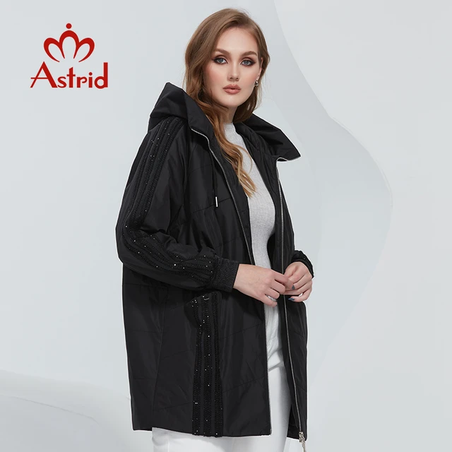 Chaqueta acolchada de primavera para mujer, Parkas acolchadas con costuras  a la moda, ropa de talla grande, 2023 - AliExpress