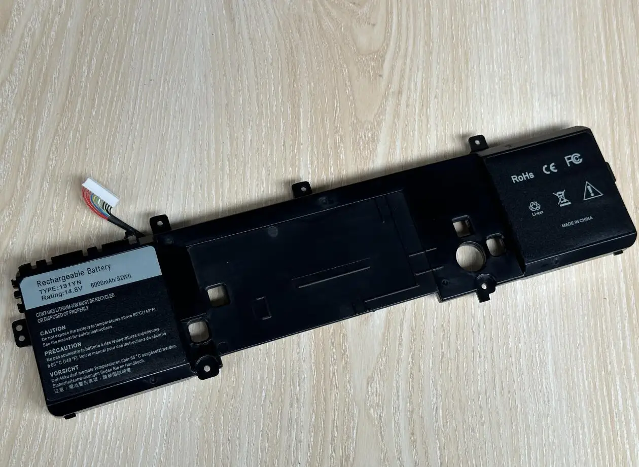 Bateria do Portátil Dell Alienware 15.6 v 92wh 14.8v Dell Alienware 15 r1 15 r2 Alw15ed1828 Alw15cd-1718 191yn - Imagem 5