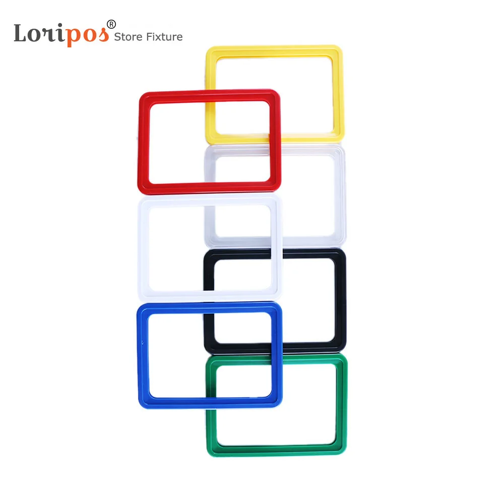 A3 Ceiling Wall Notice Free Standing Poster Holder Stand Retail Display Price Sign Frame Advertising Banner Rack Loripos
