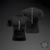 Anime Graphic Compression Shirts for Men Athletic Quick Dry Tshirts Tees Tops Gym Workout Undershirts Short Sleeve Rash Guard 5