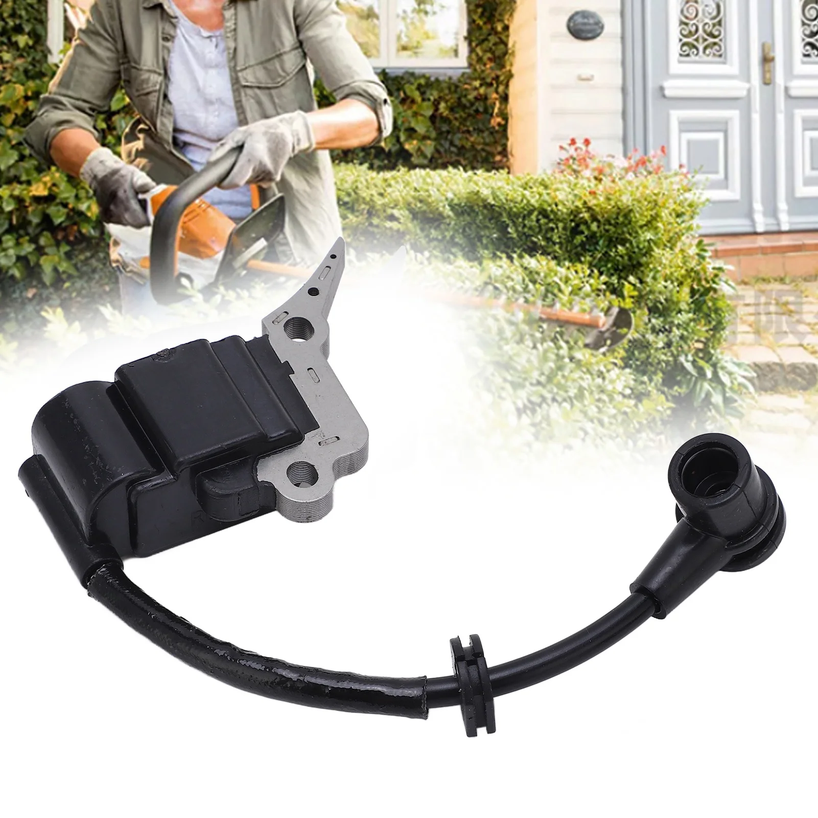 Chainsaw Aessory Chainsaw Ignition Coil Part Trimmer 200 2 Spares Aessory for Garden Power Tools Ignition Coil Aessory