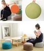 Linen Meditation Cushion Round Tatami Cushions Removable Thickening Sponge Floor Seat Pad Japanese Style Futon Home Decor 4