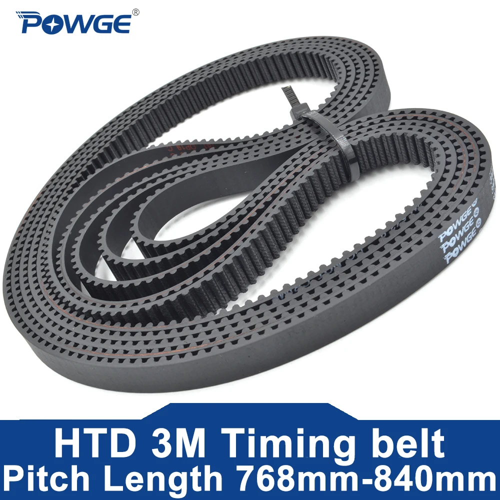 POWGE HTD 타이밍 벨트, Lp = 768 774, 780, 783, 786, 789, 79..