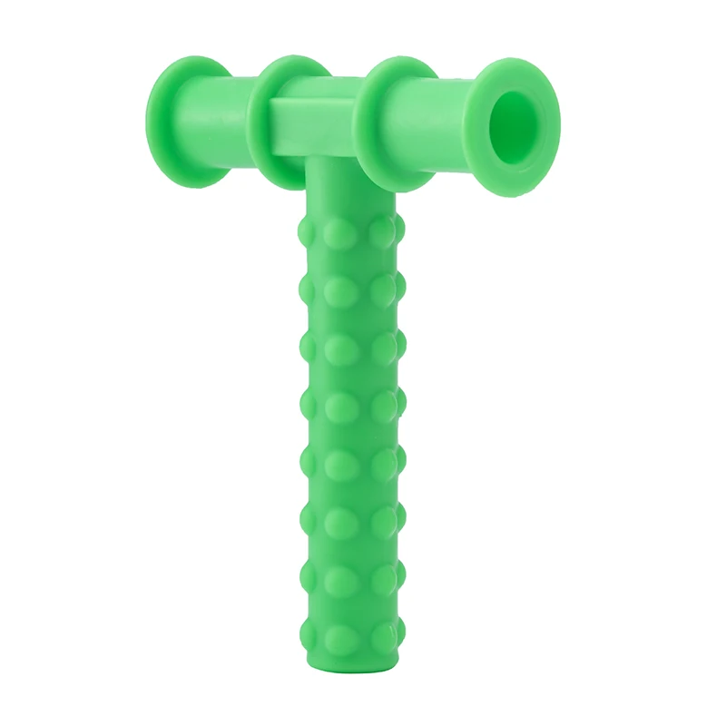 Kid Chewing Tube Speech Therapy Teeth Massager Children Talk Tools For Autism Sensory Speak Oral Muscle Rehabilitation Training speech therapy teeth massager