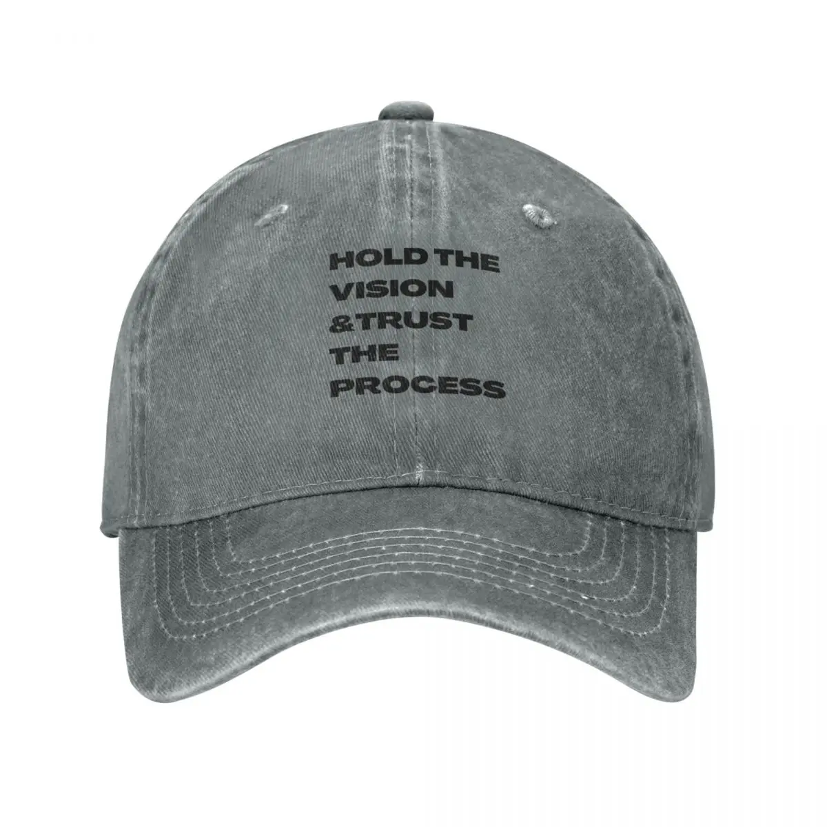 

hold the vision & trust the process Cowboy Hat Sunscreen Trucker Hat Designer Hat Hat Beach Mens Tennis Women'S