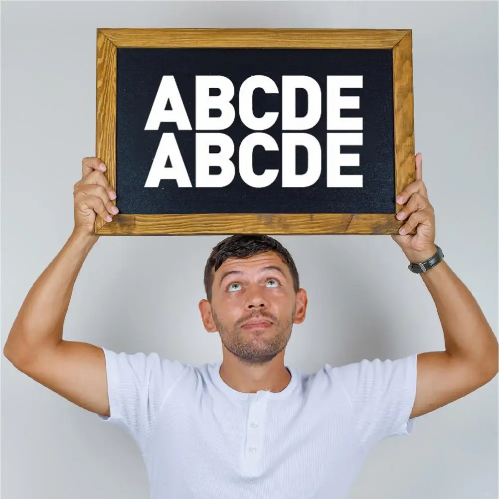 

School Project Letter Stickers Alphabet Stickers for Bulletin Board Classroom Home Decor 24 Sheets Self-adhesive for Mailbox