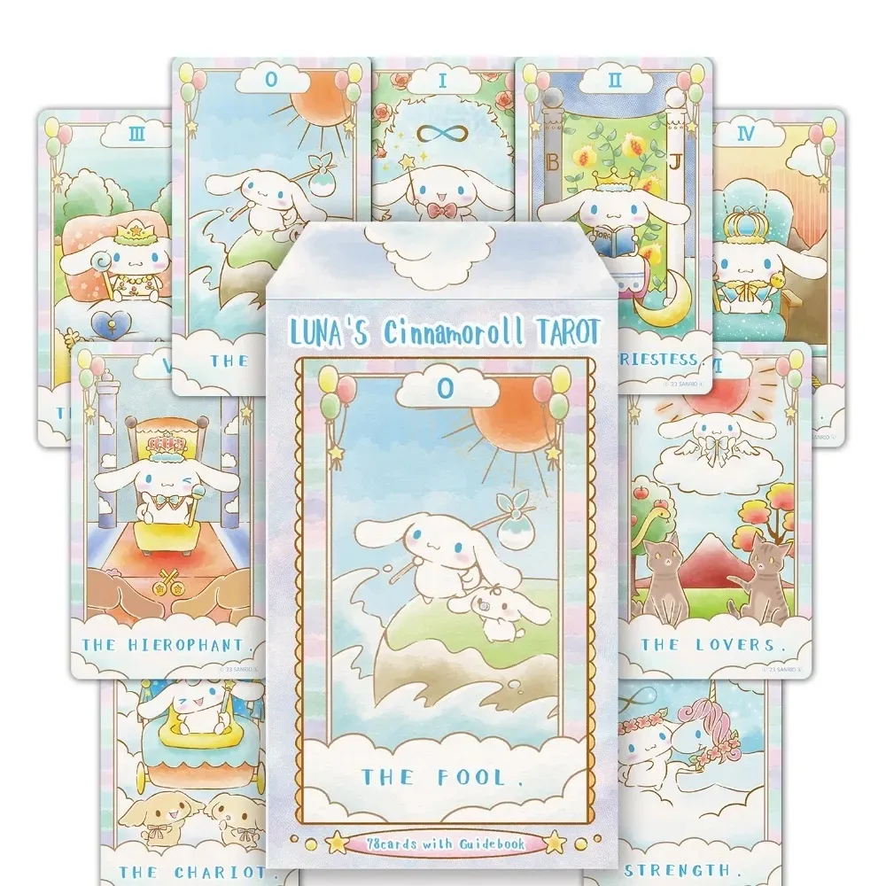 Kuromi/My Melody Tarot Deck Card 78 Cards Board Game Deck Cards